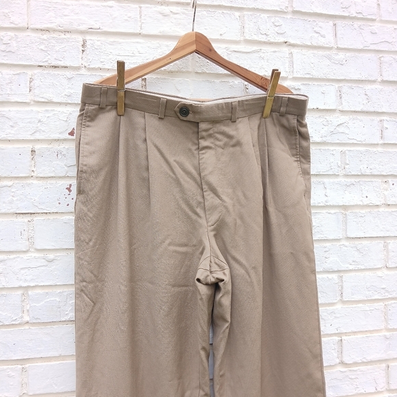 Vintage Lauren Ralph Lauren Wool Pleated Pants - Picture 2 of 8
